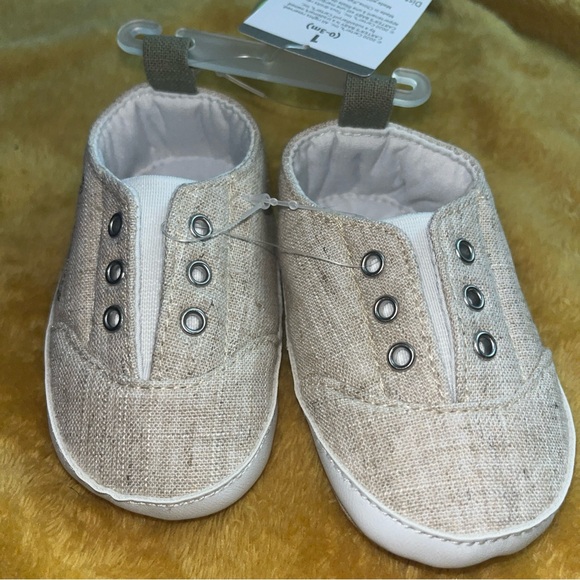 NWT Carter’s Infant Dinosaur Brown Sneaker Tennis - Picture 7 of 11